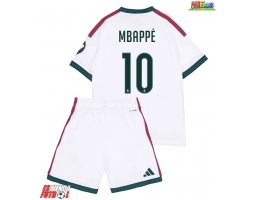 Real Madrid Kylian Mbappe #10 Primera Equipación Niños 2026-27 Manga Corta (+ Pantalones cortos)